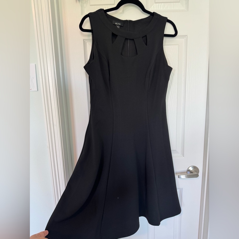 Alyx Black Cutout Mini Dress